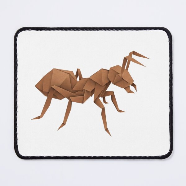 Item preview, Origami Paper Ant – Minimalist Japanese Design for Lovers of Crafts and Colors that Stand Out in the Dark. designed and sold by bsbd-action.