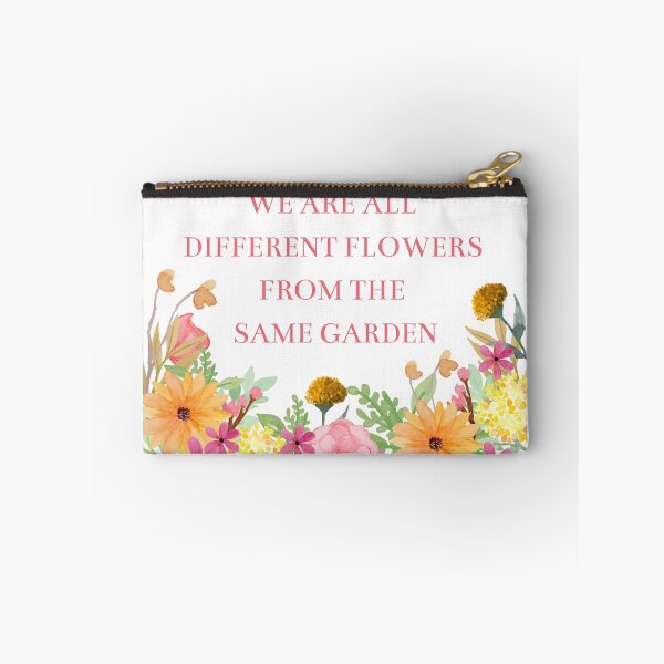 Item preview, We are all different flowers from the same garden designed and sold by BlissThreads.