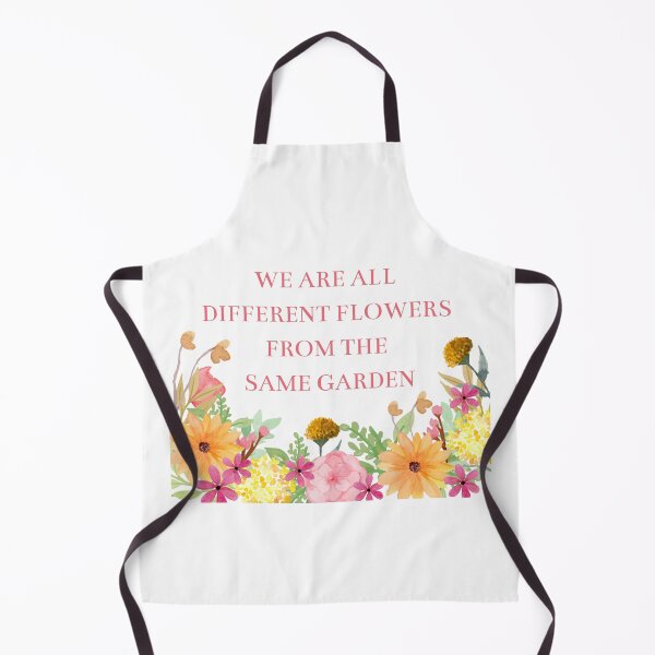 Item preview, We are all different flowers from the same garden designed and sold by BlissThreads.