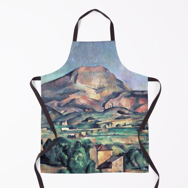 Aperçu de l'œuvre Style Mont Sainte Victoire par Paul Cézanne : Paysage postimpressionniste Poster créée et vendue par artofuniverse.