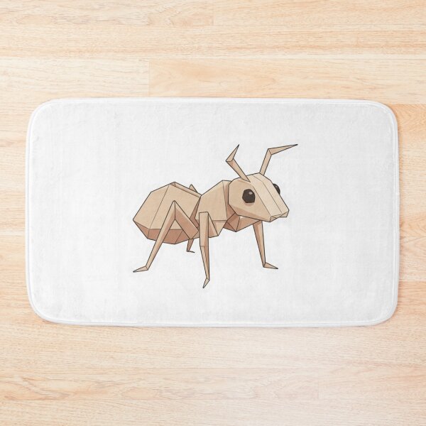 Item preview, Minimalist Origami Ant – Clean Paper Sticker for Nordic Decoration designed and sold by bsbd-action.