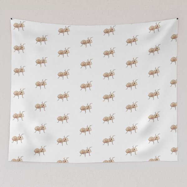 Item preview, Minimalist Origami Ant – Clean Paper Sticker for Nordic Decoration designed and sold by bsbd-action.