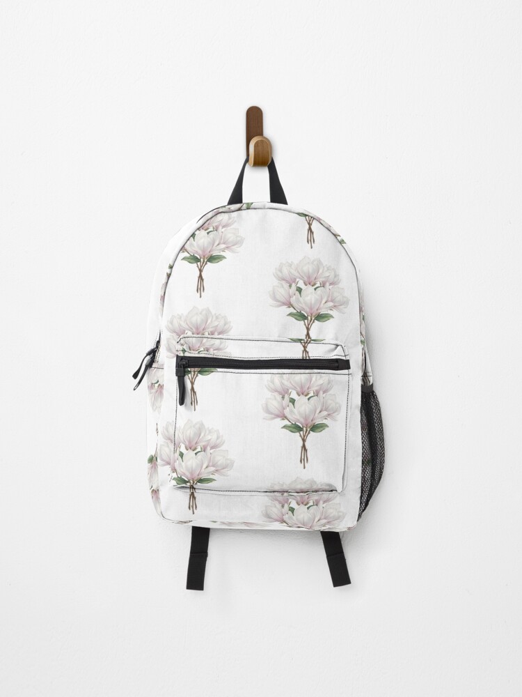 Thumbnail 1 of 3, Backpack, Magnolia designed and sold by SoftPawsStudioo.