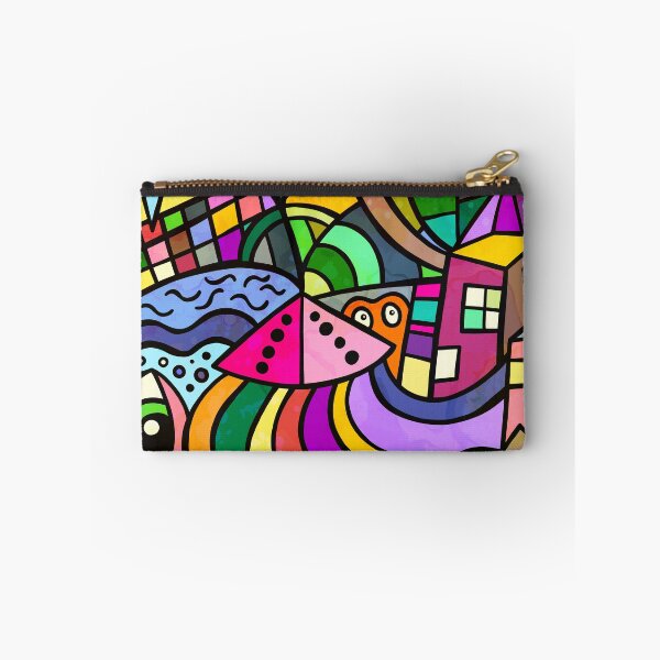 Item preview, Doodle Wonderland Zany Abstract Landscape  designed and sold by Prawny.