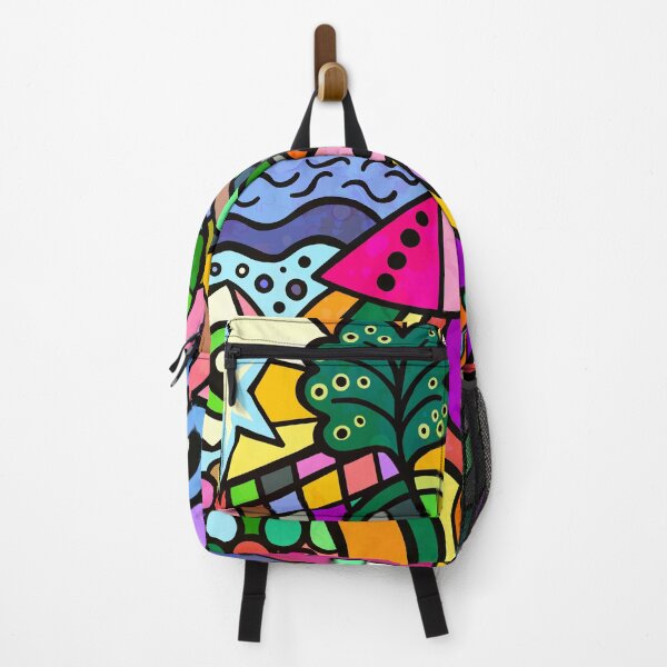 Item preview, Doodle Wonderland Zany Abstract Landscape designed and sold by Prawny.