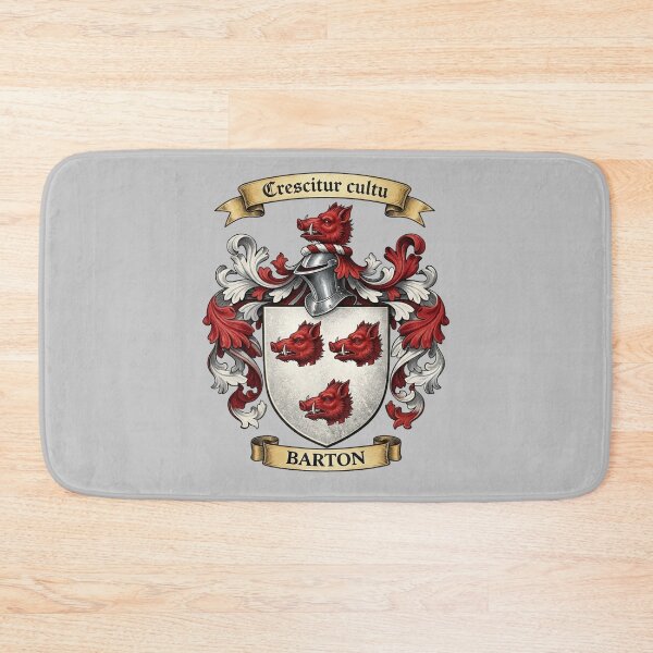 Item preview, The Barton Family Coat of Arms designed and sold by BagTown Clans.