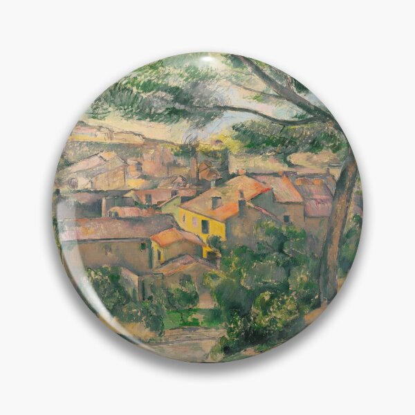 Item preview, Morning View of Lestaque Against the Sunlight by Paul Cézanne: Post Impressionist Print designed and sold by artofuniverse.