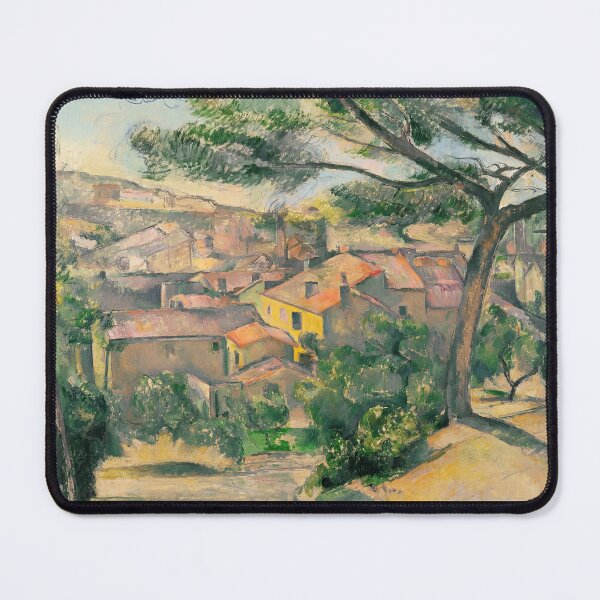 Item preview, Morning View of Lestaque Against the Sunlight by Paul Cézanne: Post Impressionist Print designed and sold by artofuniverse.