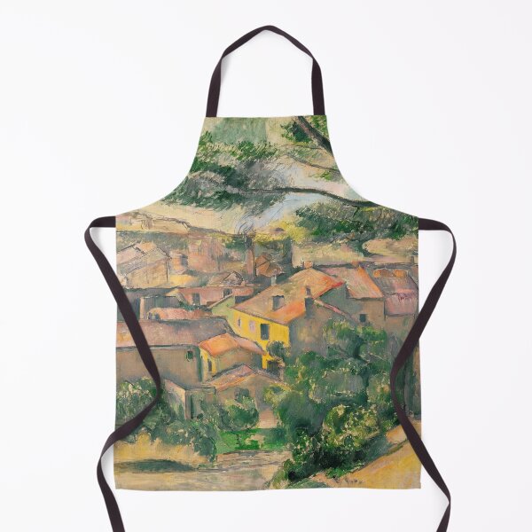 Item preview, Morning View of Lestaque Against the Sunlight by Paul Cézanne: Post Impressionist Print designed and sold by artofuniverse.