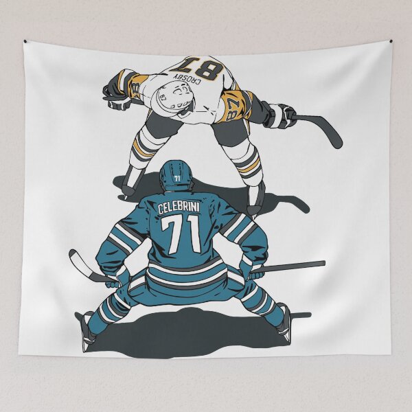 Item preview, San jose sharks & pittsburgh penguins designed and sold by Moodwills.