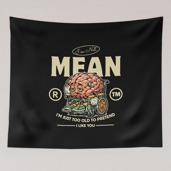 Item preview, I'm not mean designed and sold by Peerless-Prime.