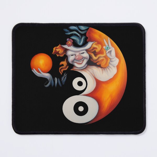 Item preview, Surreal Yin Yang Jester – Mystical Trickster Symbol of Balance designed and sold by septacular.