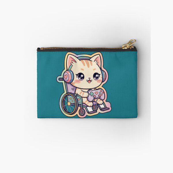 Item preview, Inclusive Gamer Kawaii Kitty designed and sold by Wonderful World of Whimsy.