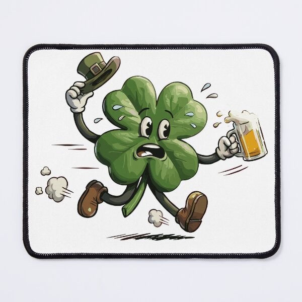 Item preview, Excited Irish Clover Rush designed and sold by Poshparagon!.