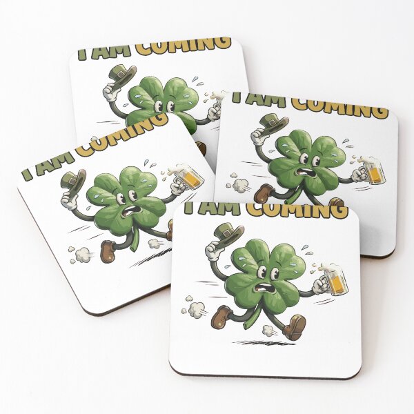 Item preview, Excited Irish Clover Rush designed and sold by Poshparagon!.