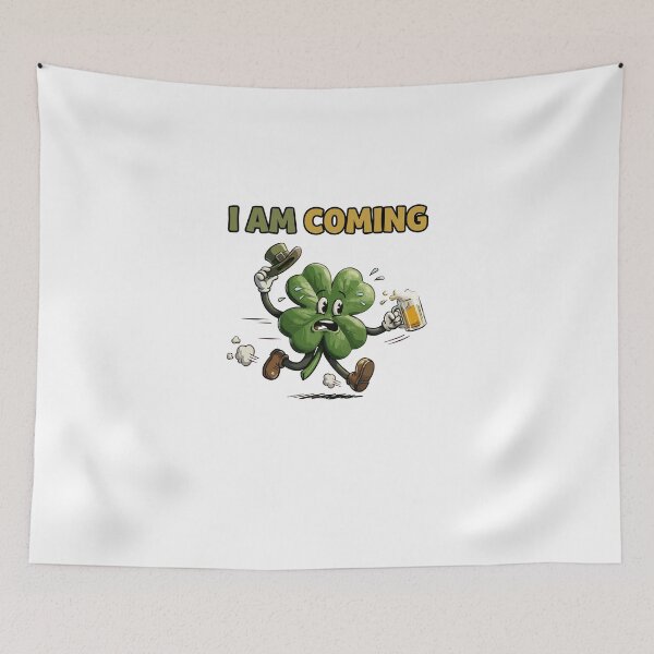 Item preview, Excited Irish Clover Rush designed and sold by Poshparagon!.