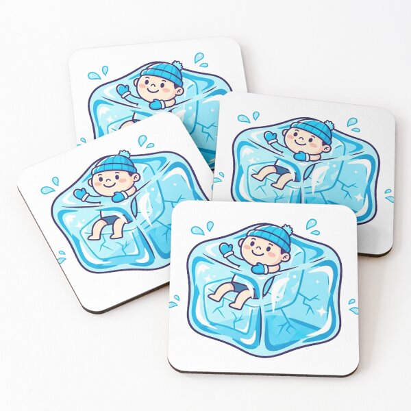 Item preview, Chilling in a Glass Ice Cube Boy designed and sold by Pollock.
