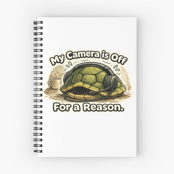 Item preview, My Camera Is Off For A Reason Funny Remote Meeting Sticker designed and sold by ZYNORAworld.