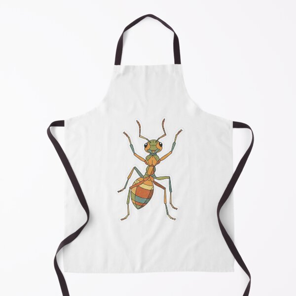 Item preview, Symmetrical Ant Sticker – Colorful Vector Art for Nature Fans designed and sold by bsbd-action.