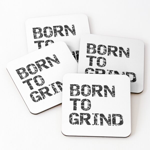 Item preview, Born To Grind – Motivational Hustle Quote T-Shirt Design designed and sold by sedyCompany.