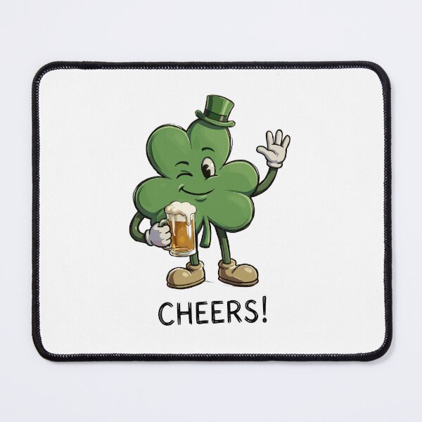 Item preview, Cheerful Irish Luck Toast designed and sold by Poshparagon!.