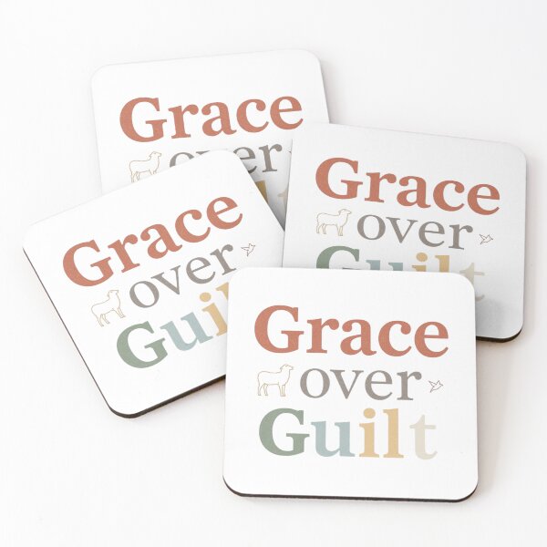 Item preview, Grace Over Guilt Modern Christian Print designed and sold by Sunniz.