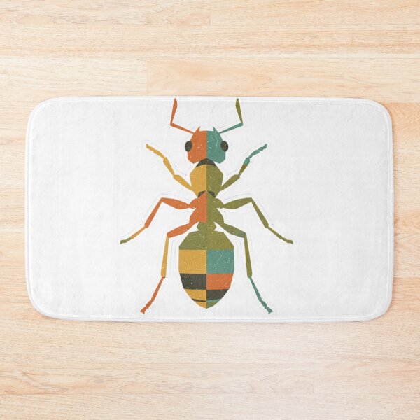 Item preview, Minimalist Ant Sticker – Nordic and Geometric Aesthetic for Modern Decoration designed and sold by bsbd-action.