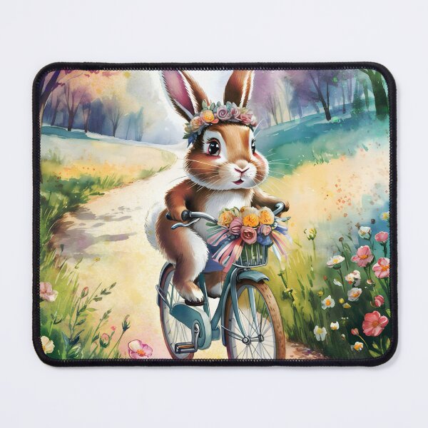 Item preview, The Easter bunny on a bike designed and sold by clarazen.