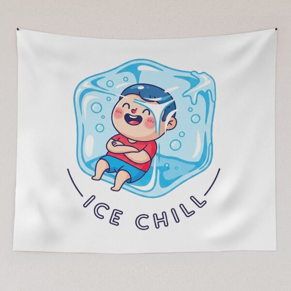 Item preview, Ice Cube Boy Cartoon designed and sold by Pollock.
