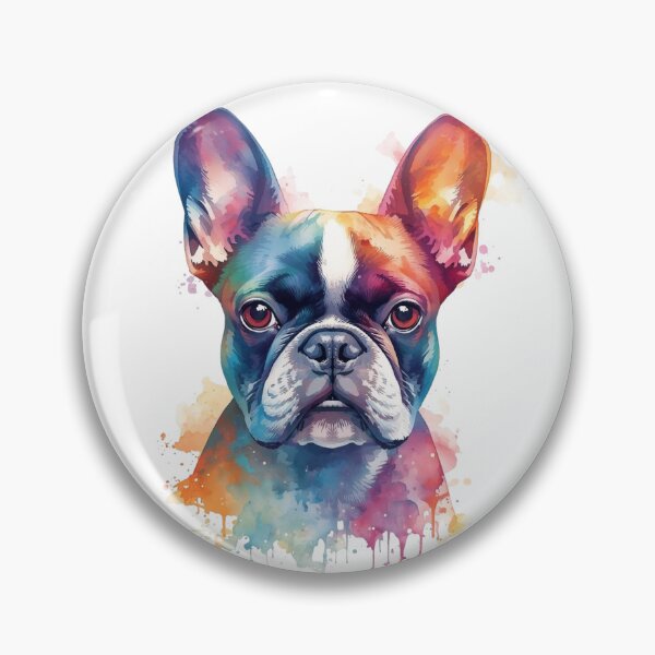 Item preview, Multi Coloured French Bulldog designed and sold by Soulstar Designs.