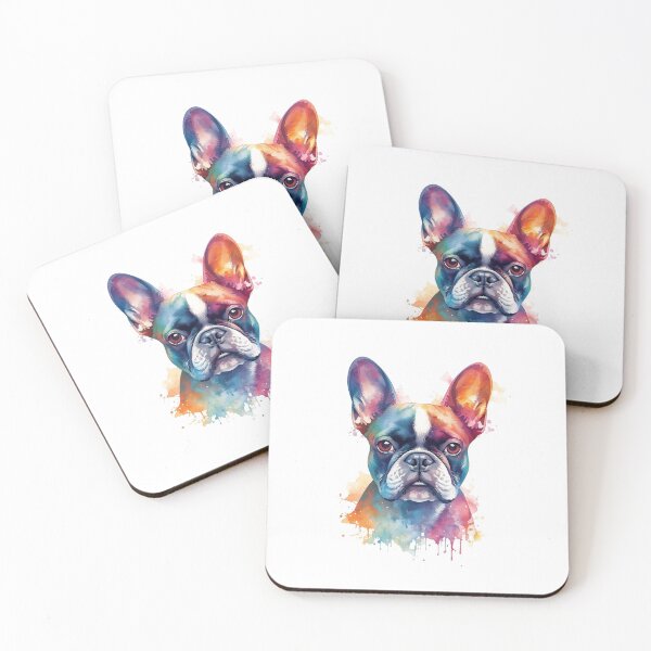 Item preview, Multi Coloured French Bulldog designed and sold by Soulstar Designs.