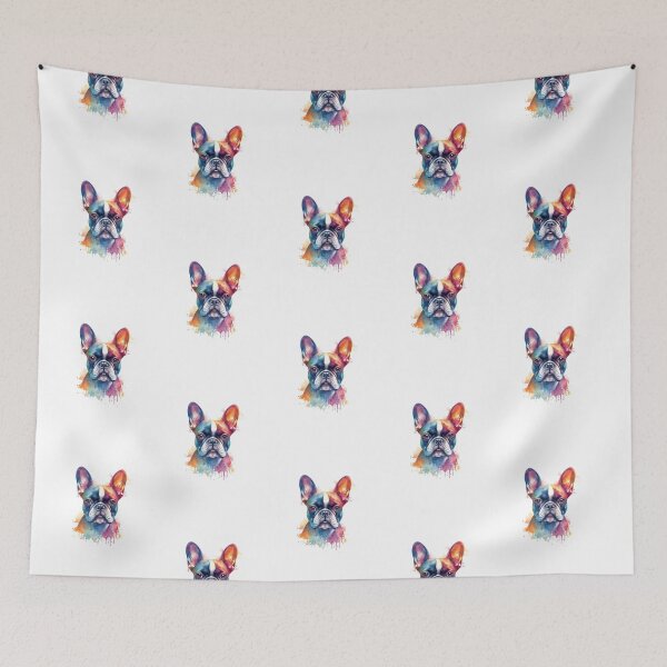 Item preview, Multi Coloured French Bulldog designed and sold by Soulstar Designs.
