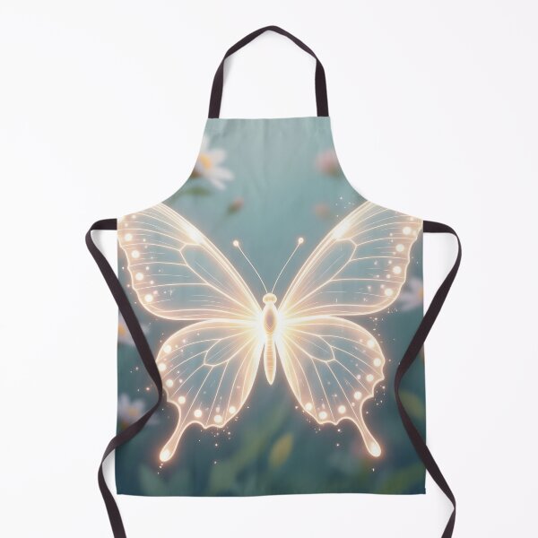 Item preview, Glowing Butterfly in a Dreamy Garden designed and sold by Roanemermaid.