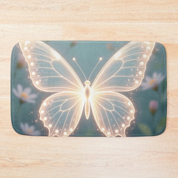 Item preview, Glowing Butterfly in a Dreamy Garden designed and sold by Roanemermaid.