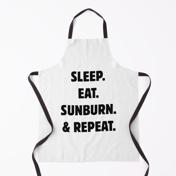 Item preview, Sleep. Eat. Sunburn. & Repeat. designed and sold by BlissThreads.