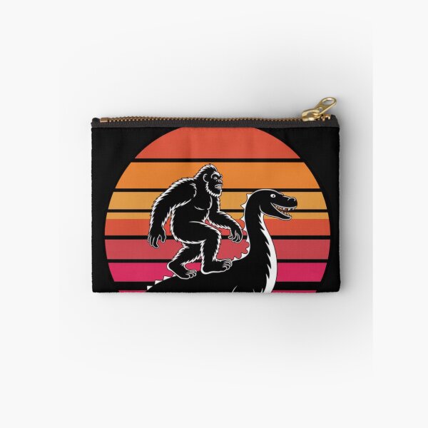 Item preview, Bigfoot riding on the back of the Loch Ness Monster  designed and sold by 123ks.