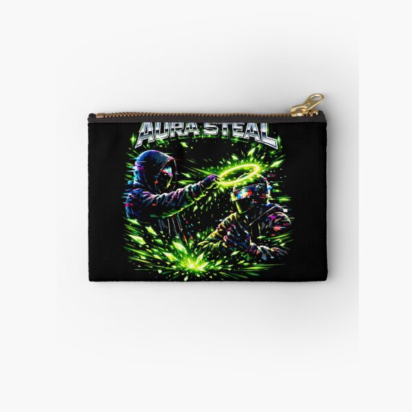 Item preview, Aura Steal Glitch Art Cyberpunk Gaming Graphic designed and sold by SplashTastic.