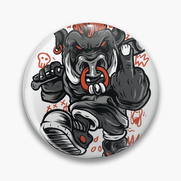 Item preview, Cool Boar street art, Boar Power designed and sold by LeedsArtStudio.