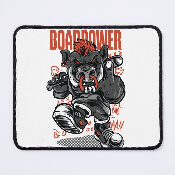 Item preview, Cool Boar street art, Boar Power designed and sold by LeedsArtStudio.