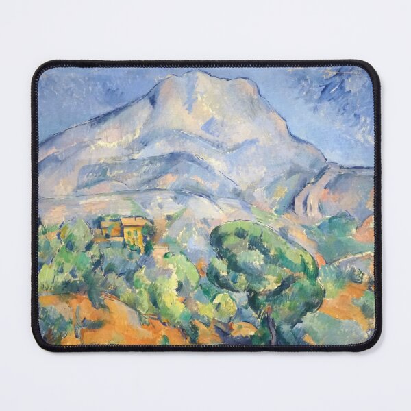 Item preview, Paysage Montagne Sainte Victoire by Paul Cézanne: Post Impressionist Landscape Print designed and sold by artofuniverse.