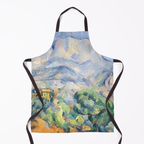 Item preview, Paysage Montagne Sainte Victoire by Paul Cézanne: Post Impressionist Landscape Print designed and sold by artofuniverse.