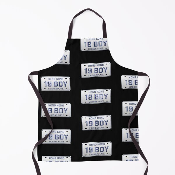 Item preview, 19 BOY — Hong Kong Slang License Plate designed and sold by CHINESEARTII 符號印記.