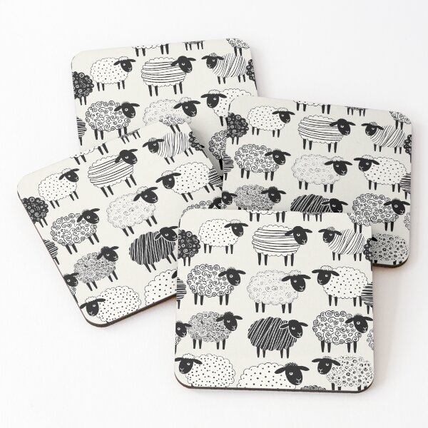 Item preview, Sheep and Goat in Minimal Harmony   designed and sold by Vanich-Panich.