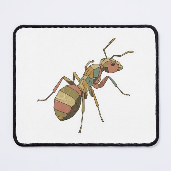 Item preview, Ant Mosaic Sticker – Intricate Geometric Art for Detail Lovers designed and sold by bsbd-action.