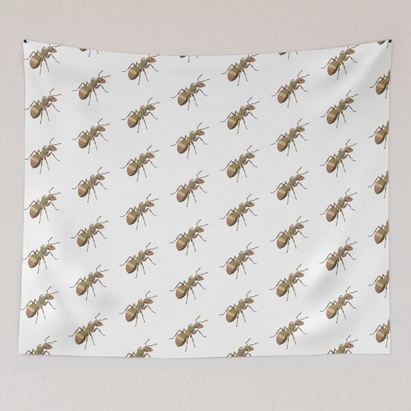 Item preview, Ant Mosaic Sticker – Intricate Geometric Art for Detail Lovers designed and sold by bsbd-action.