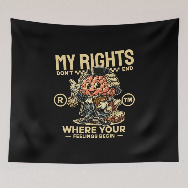 Item preview, My rights don't end designed and sold by Peerless-Prime.