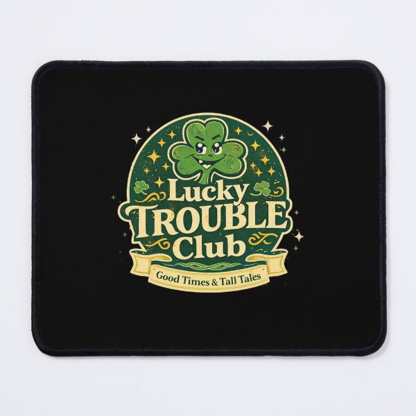 Item preview, Ireland lucky trouble club designed and sold by trendie-tees.