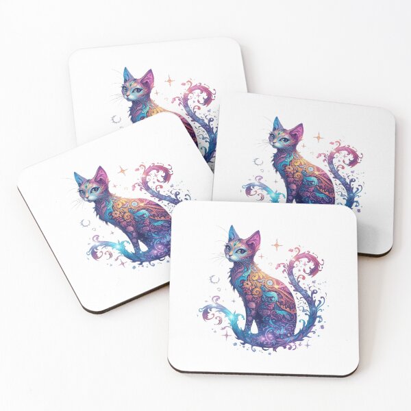 Item preview, Pretty Mystical Cat designed and sold by Soulstar Designs.