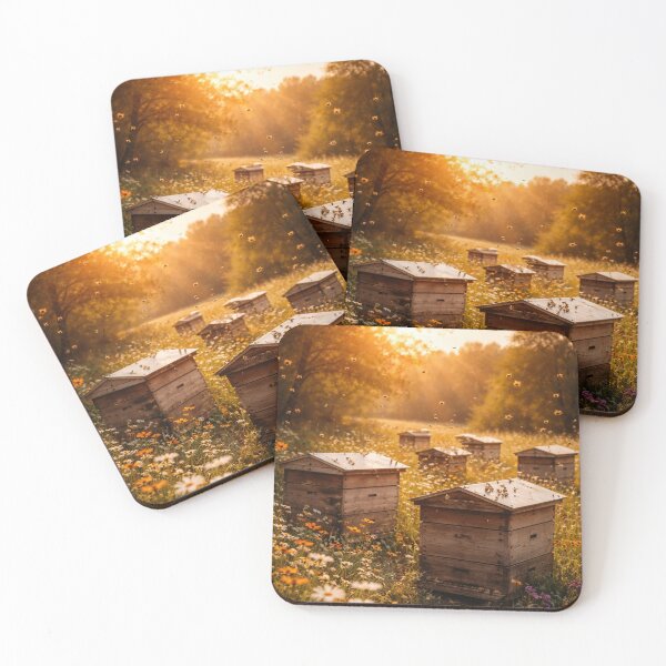 Item preview, Golden dawn at the apiary designed and sold by JuViRo.