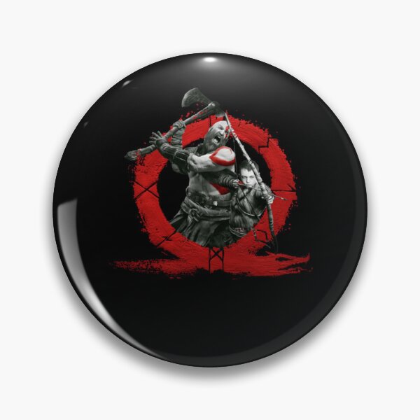 Item preview, Kratos and Atreus  designed and sold by iconiicc.